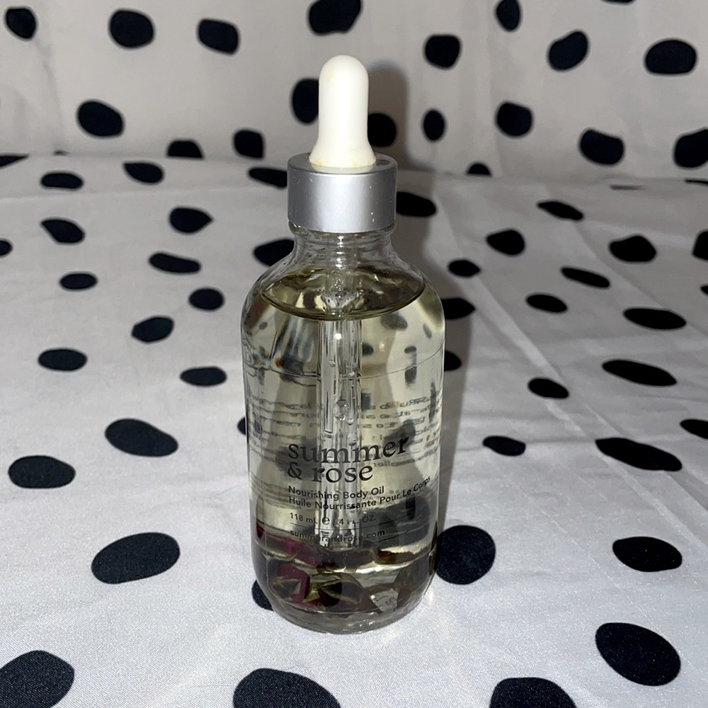 New Summer & Rose Body Oil